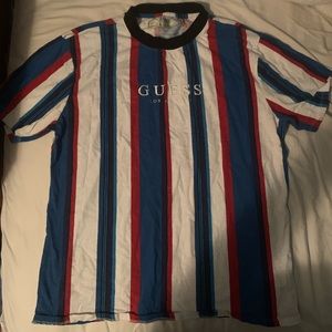 Guess stripped t shirt